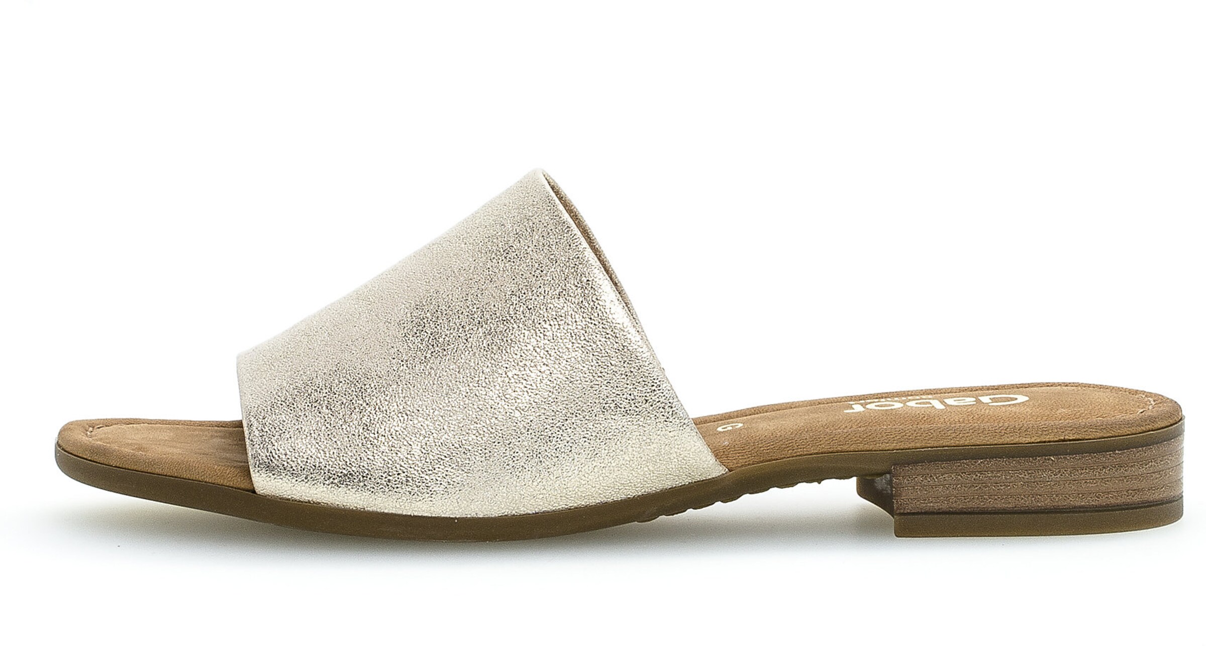Frauen Pantoletten GABOR Pantolette in Silber - XH51371 Frauen Pantoletten GABOR Pantolette in Silber - XH51371