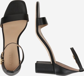 Lauren Ralph Lauren - Sandalias 'LOGAN' en negro