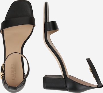 Lauren Ralph Lauren Sandal 'LOGAN' i svart