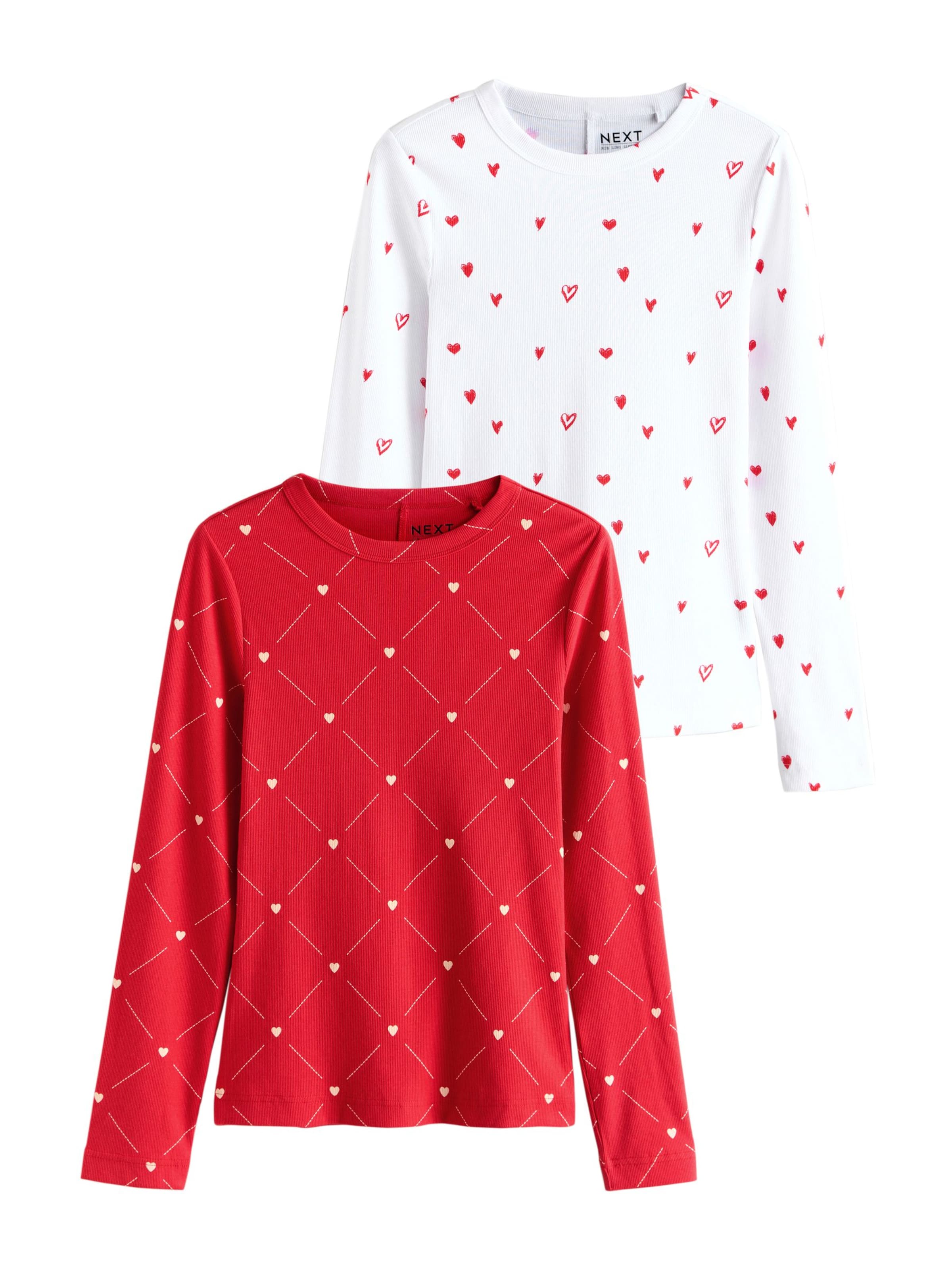 Next Tričko - Červená: predná strana