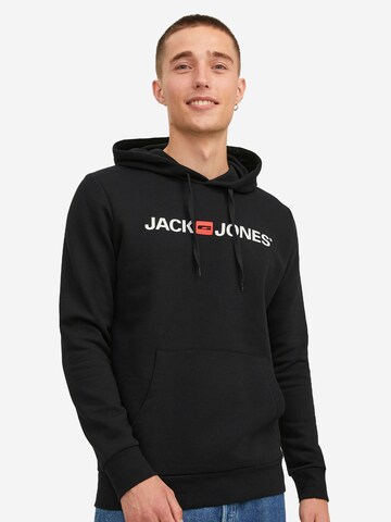 JACK & JONES Sweatshirt 'Corp' in Schwarz