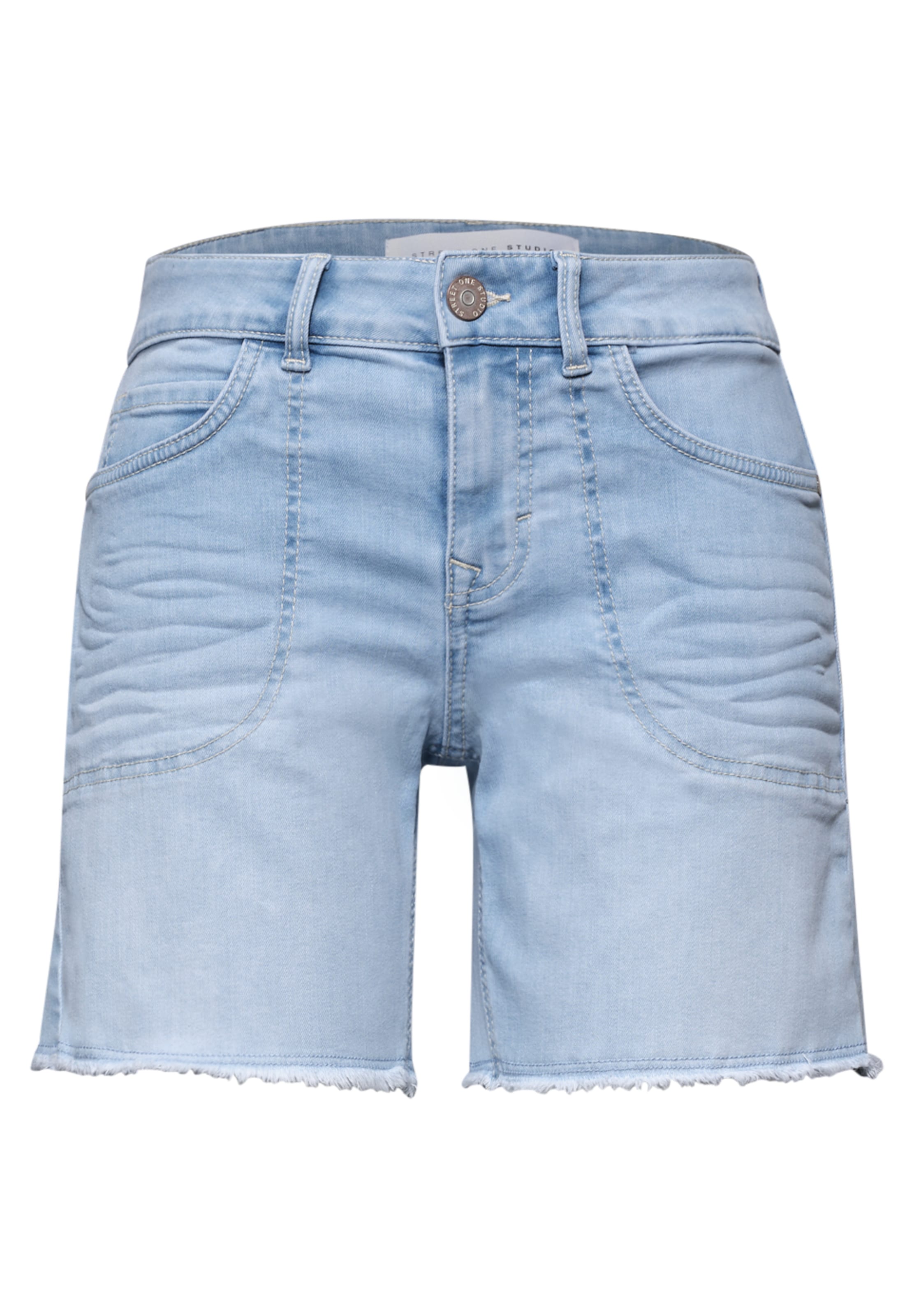 Street One Studio Regular Jeans in Blau: Vorderseite