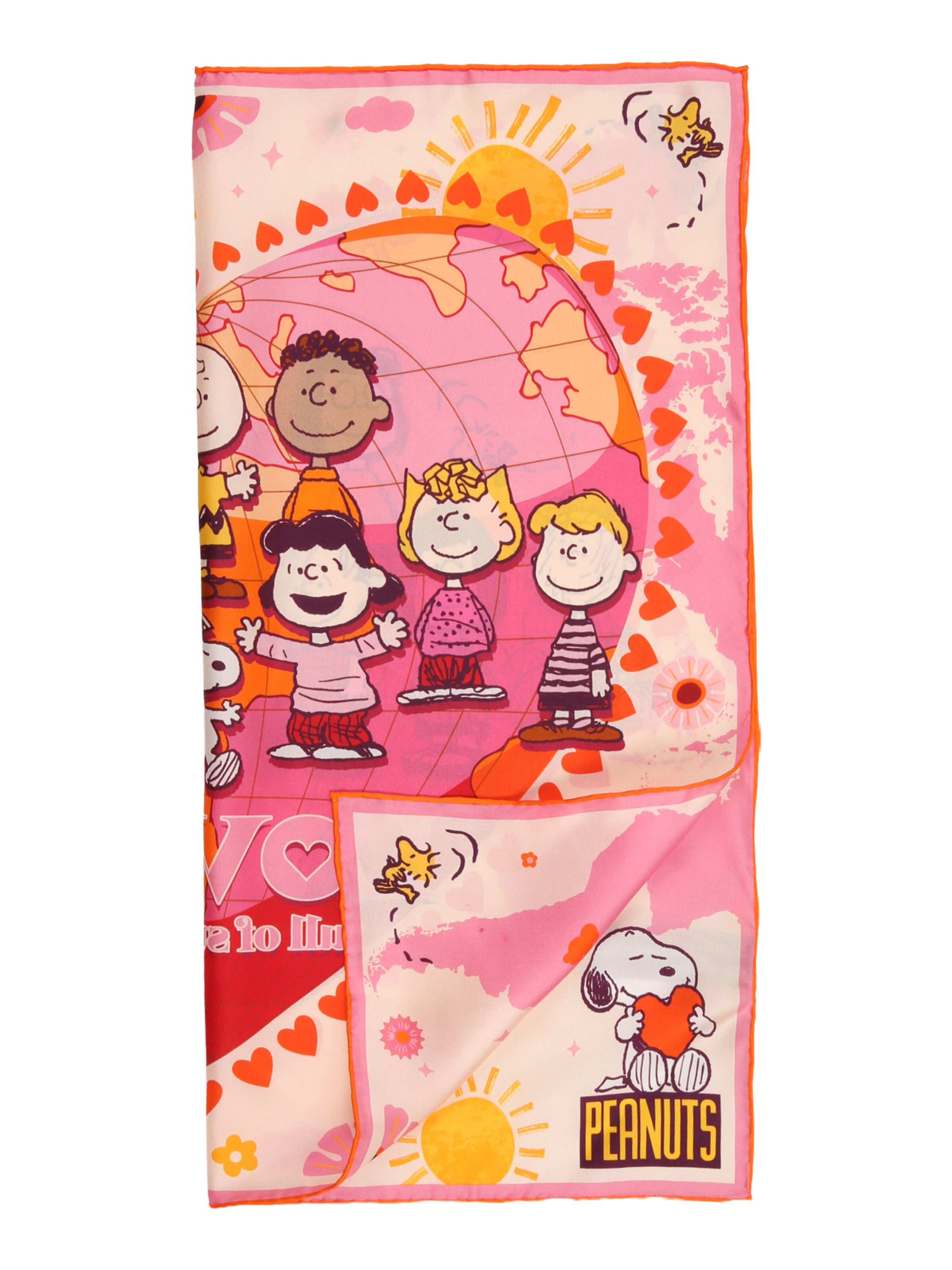 CODELLO - Pañuelo 'Peanuts Nicki' en rojo