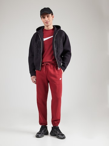 Nike Sportswear Shirt 'Swoosh' in Rood