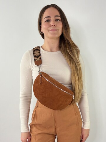 Marsupio 'ONDA large' di lePelou in marrone