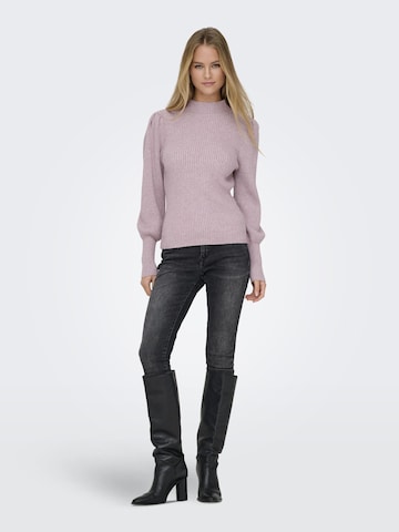 ONLY Sweater 'Katia' in Purple