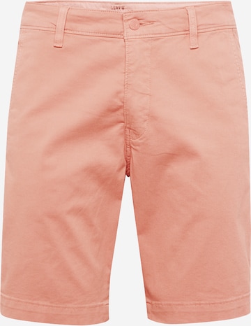 Effilé Pantalon chino LEVI'S ® en orange : devant