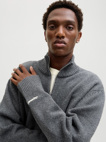 JACK & JONES Πουλόβερ 'JORNorrebro' σε γκρι