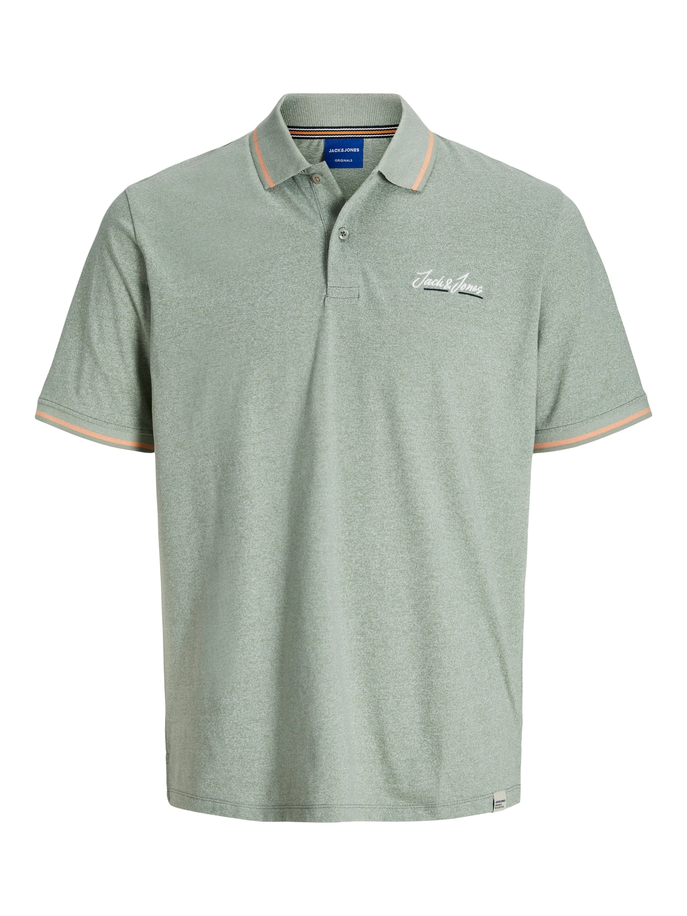 JACK & JONES Футболка 'JORTONS' в Зеленый: спереди