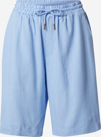 Cream Loosefit Shorts 'Venta' in Blau: predná strana