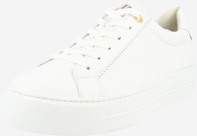 Paul Green Sneakers low i gull / hvit, Produktvisning