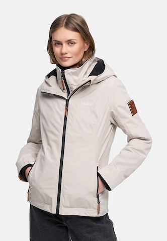 Giacca funzionale 'Erdbeere' di MARIKOO in beige: frontale