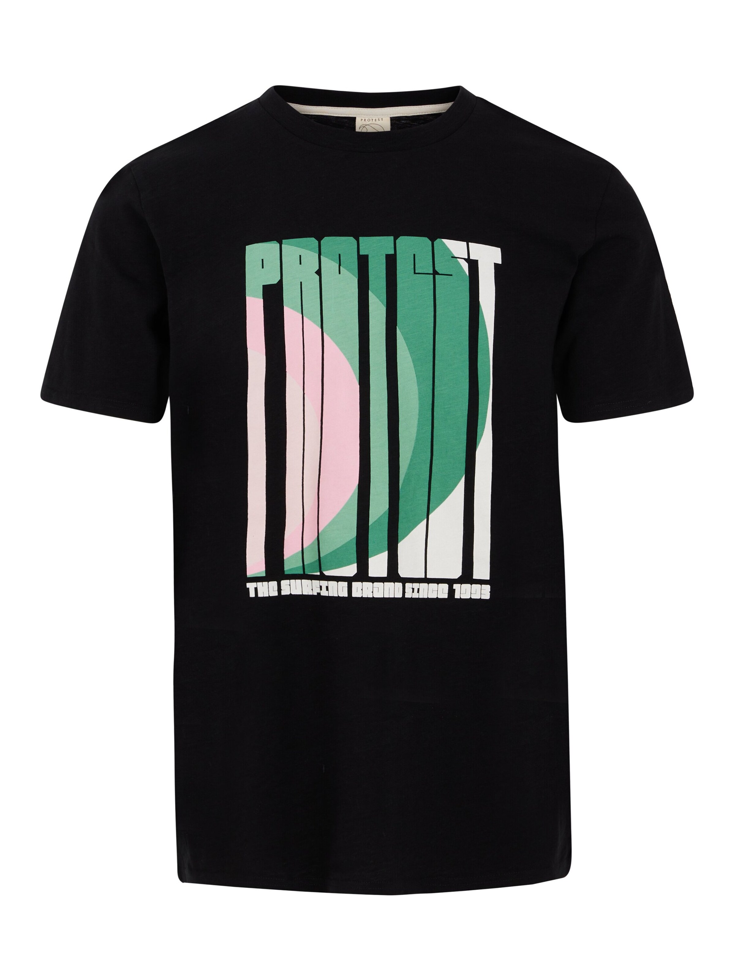 PROTEST Shirt 'PRTLYNG' in Zwart: voorkant