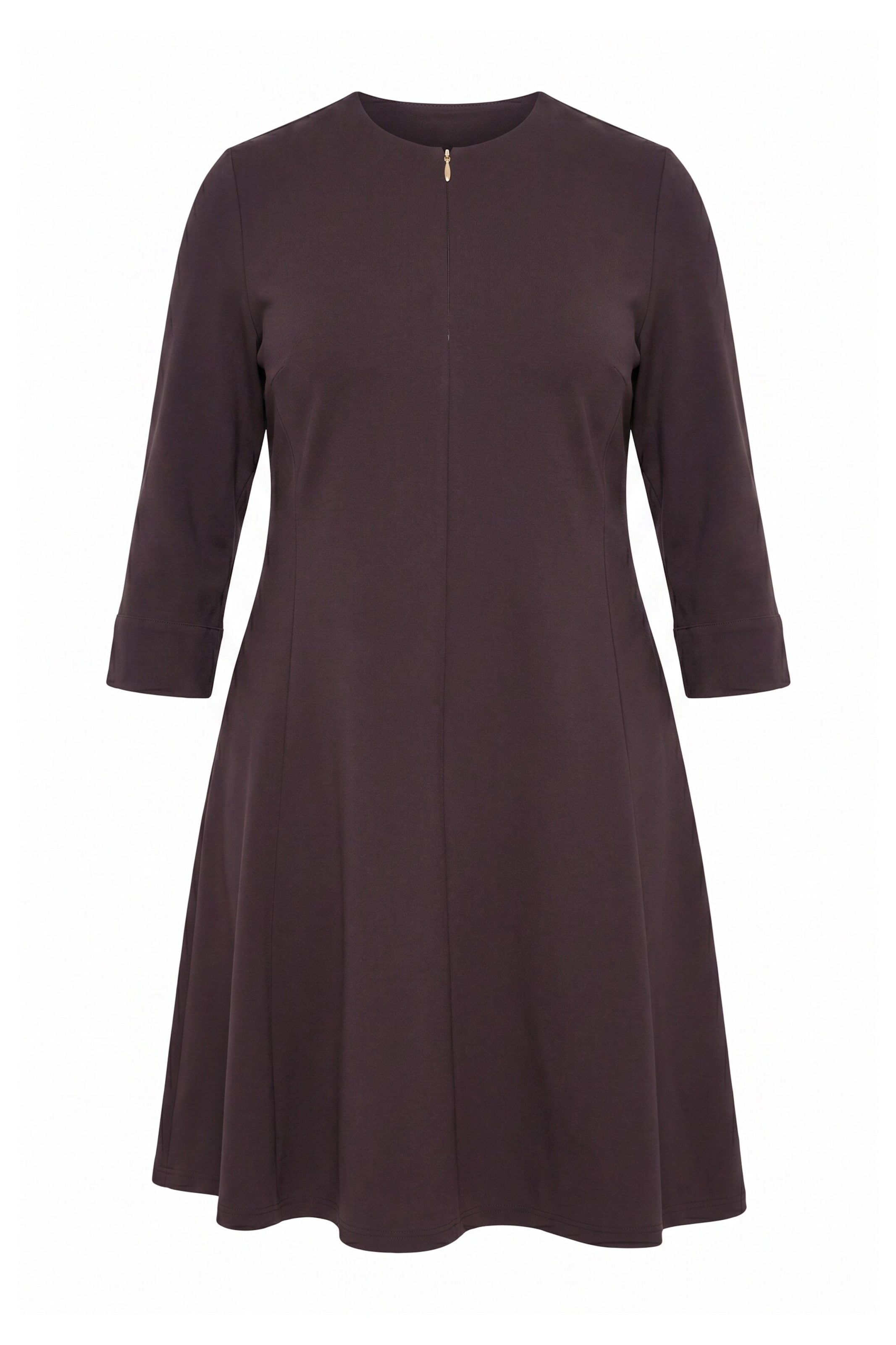 Ulla Popken Dress in 42-44 in Brown, Item view