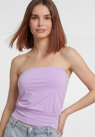 MYMO Top in Lila: voorkant