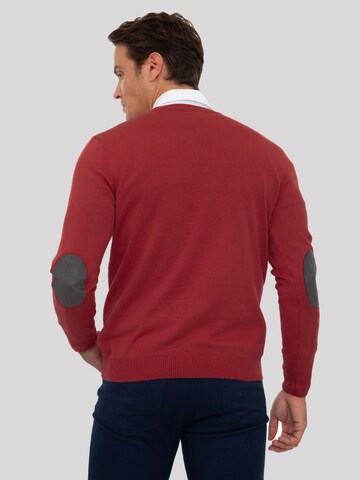 Sir Raymond Tailor Pullover 'Los Angeles' in Rot