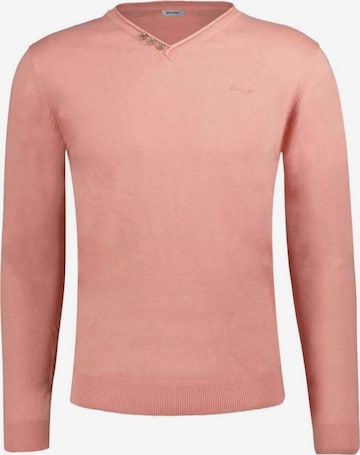 Deeluxe Pullover 'Single' in Pink: Vorderseite