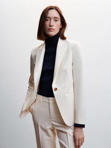 MANGO Blazer 'BOREAL' in Beige: predná strana