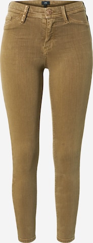 Skinny Jeans 'MOLLY' di River Island in marrone: frontale