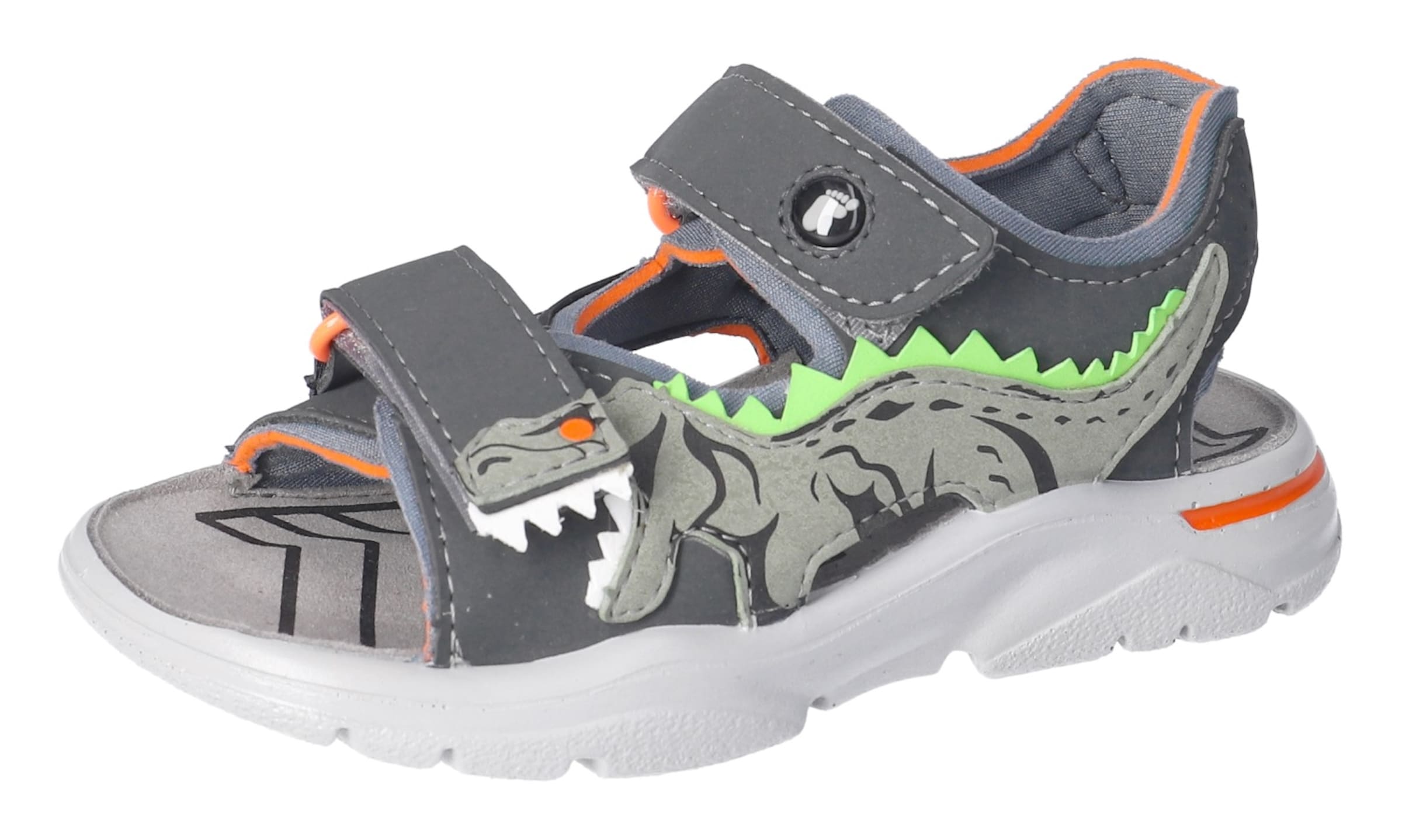 RICOSTA Sandale in Grau: Vorderseite