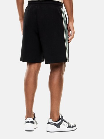 EA7 Emporio Armani Regular Broek in Zwart