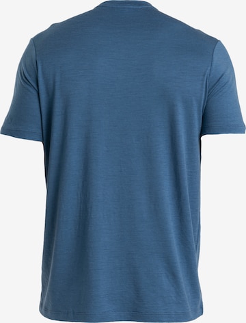ICEBREAKER Funkcionalna majica '150 Tech Lite III Pinnac' | modra barva