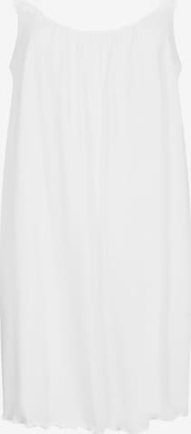 FÉRAUD PARIS Nightgown ' Wellensaum ' in White: front