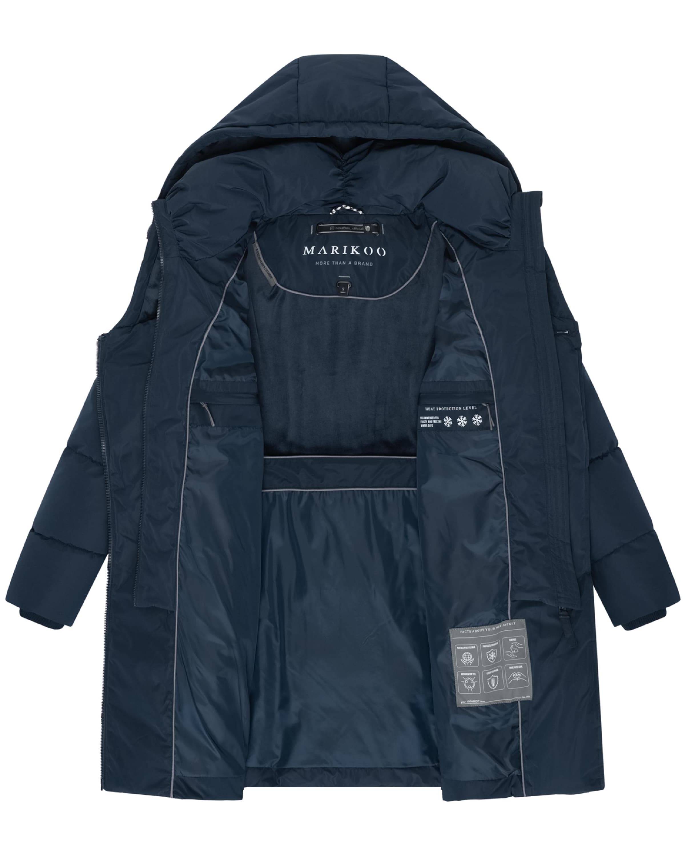 Cappotto invernale 'Virenaa 16' di MARIKOO in blu