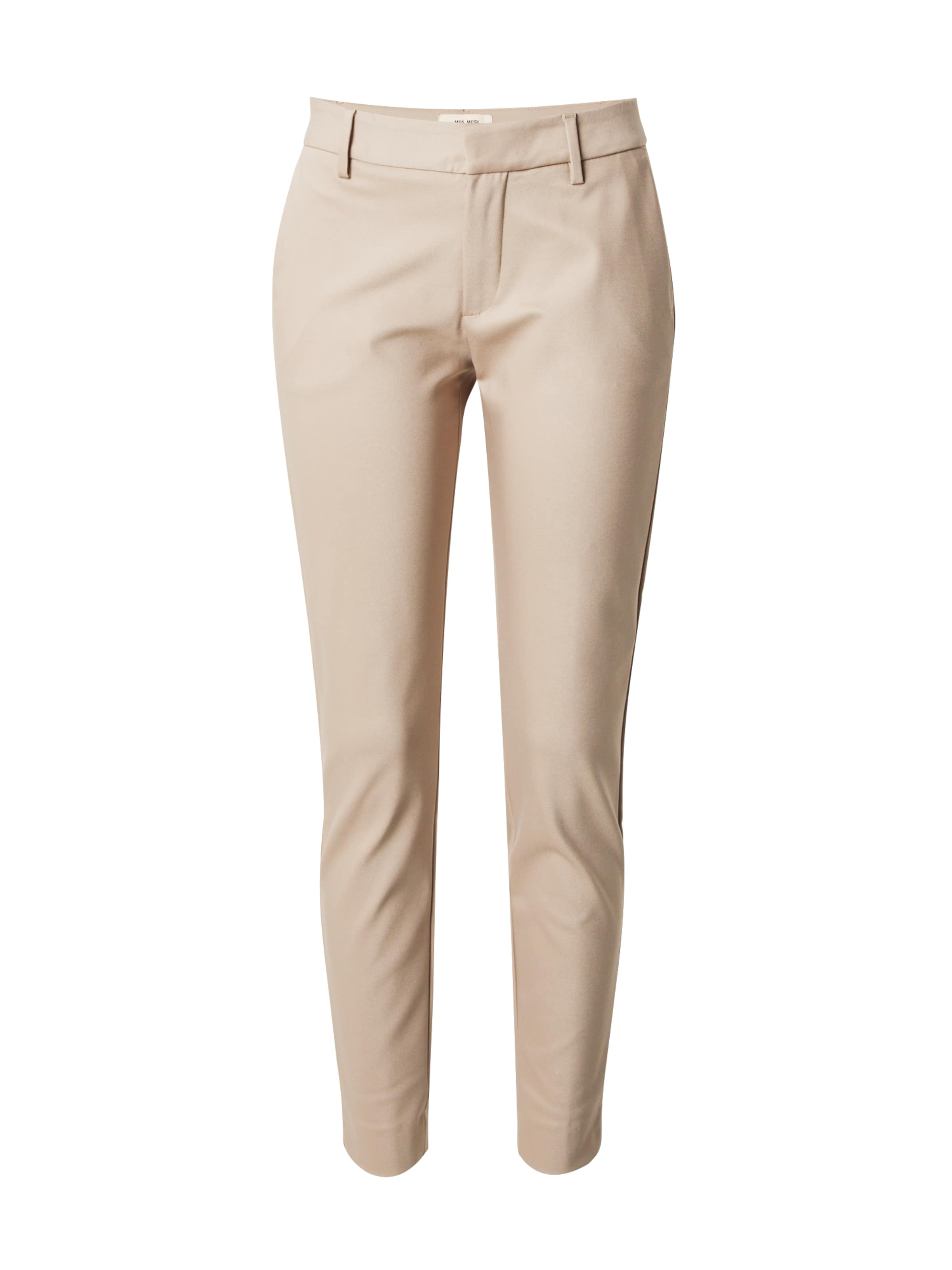 MOS MOSH Pleat-front trousers in Grey: front