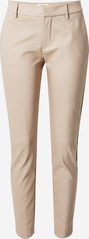 MOS MOSH Plisované nohavice - Sivá: predná strana