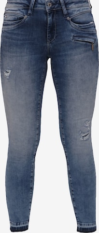 Skinny Jean 'Suzy' Miracle of Denim en bleu : devant