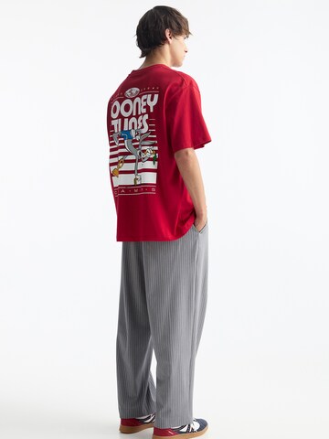Pull&Bear T-Shirt in Rot