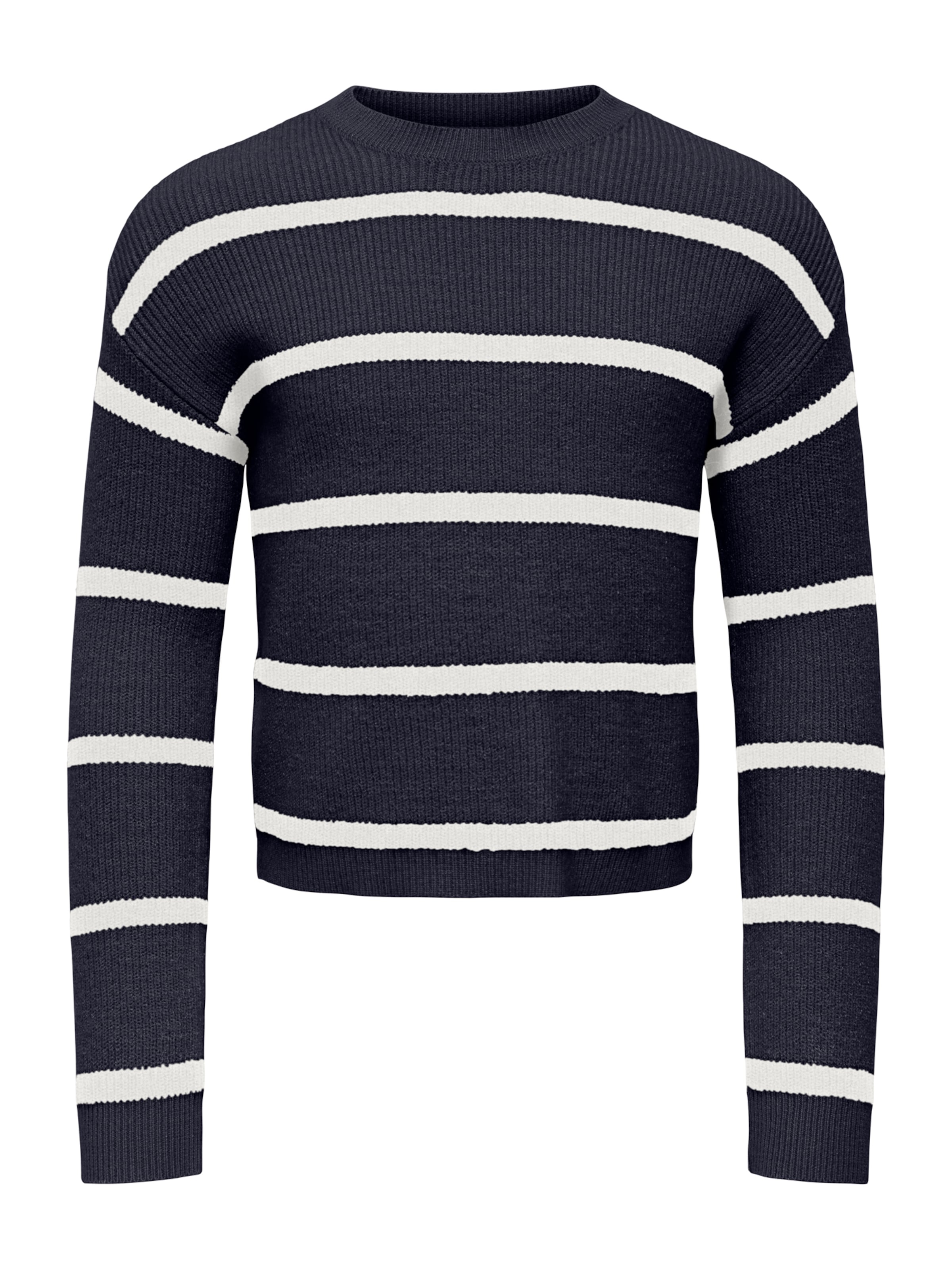 Only Mini Sveter 'KMGFRANCA' - Modrá: predná strana