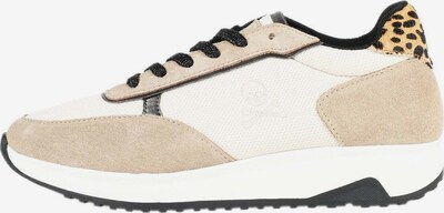 Scalpers Sneaker low 'Louise' i beige / creme / sort / hvid, Produktvisning