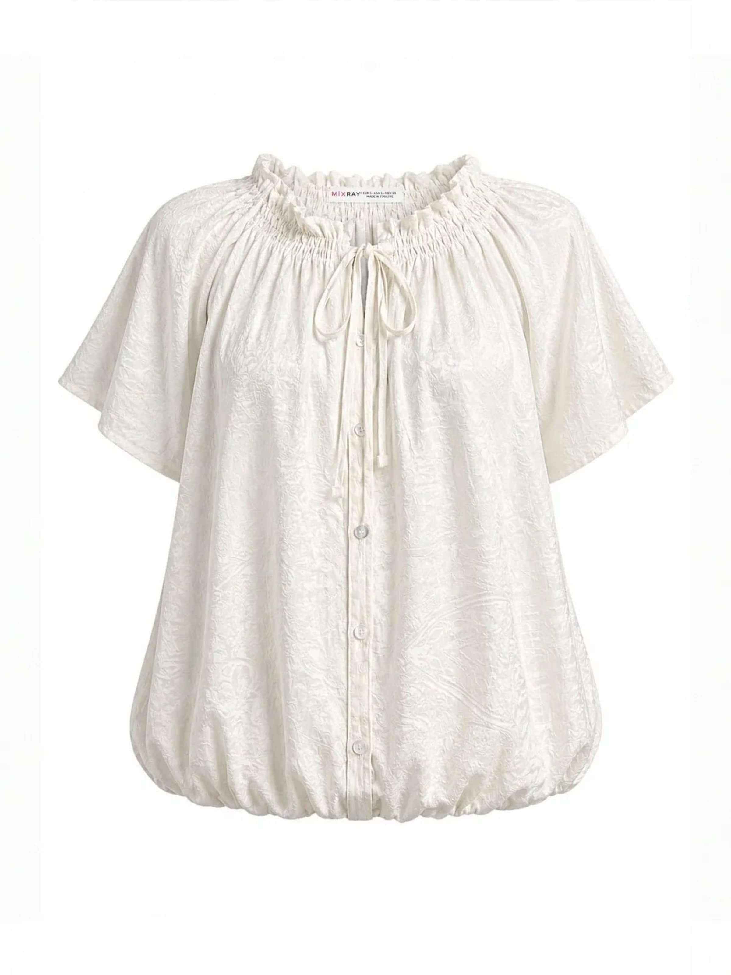 Chemisier MixRay en beige : devant