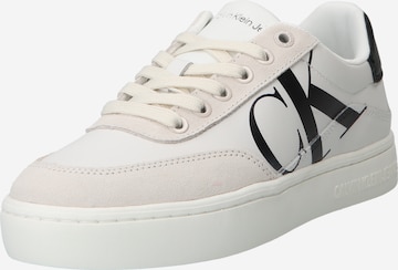 Calvin Klein Jeans Sneakers laag in Wit: voorkant