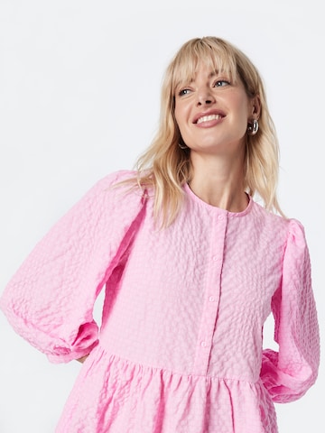 PIECES Blousejurk 'Andrea' in Roze