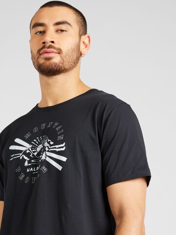 Maloja T-Shirt in Schwarz