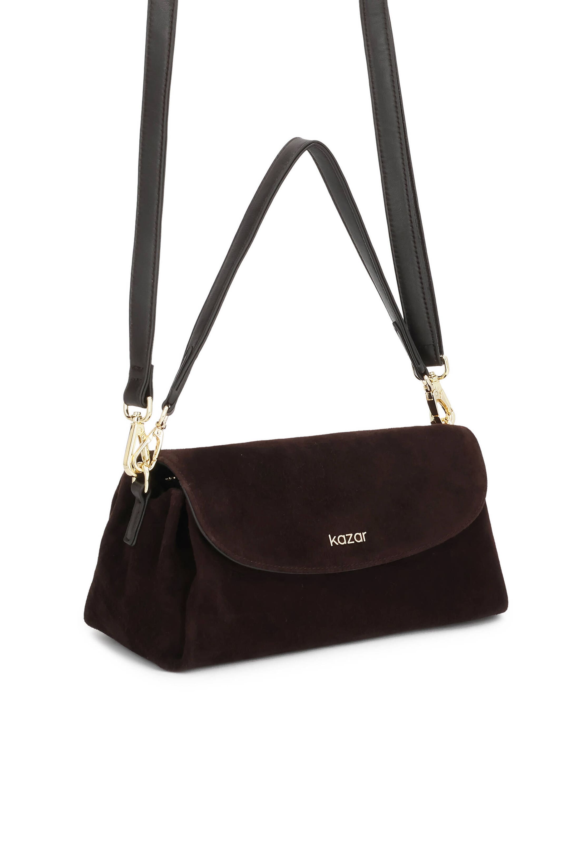 Kazar Schultertasche in Braun