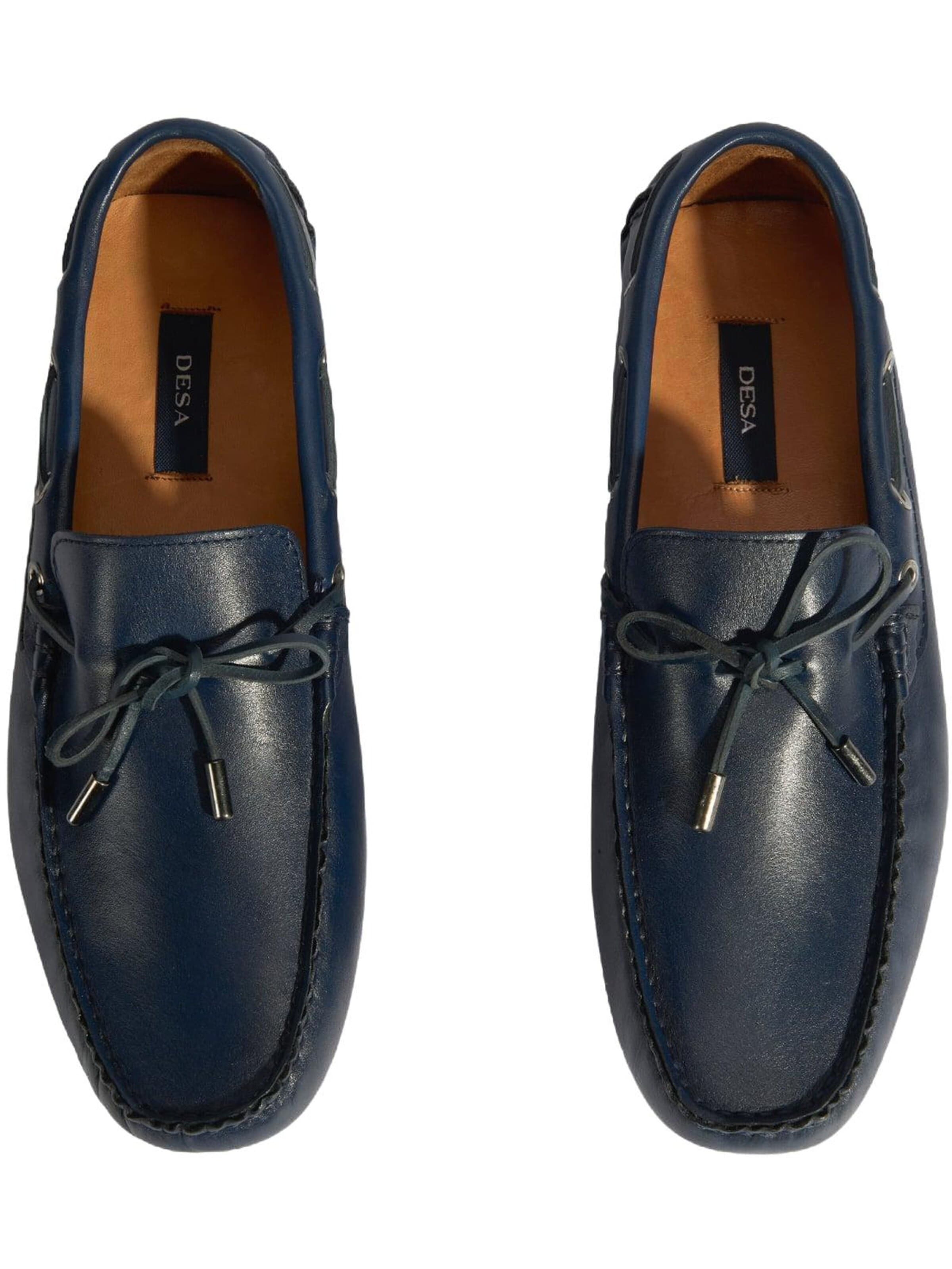 Desa Moccasins 'Slip-Ons' in Blue