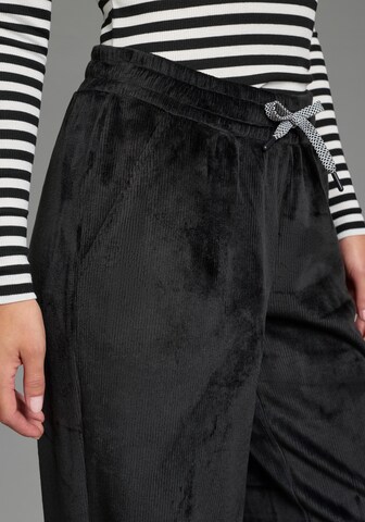OCEAN SPORTSWEAR Wide Leg Hose in Schwarz
