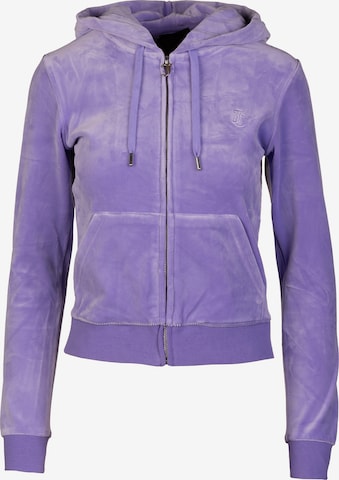 Juicy Couture Zip-Up Hoodie 'Robertson' in Purple: front