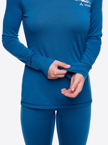 VAUDE Functioneel shirt 'Monviso' in Blauw