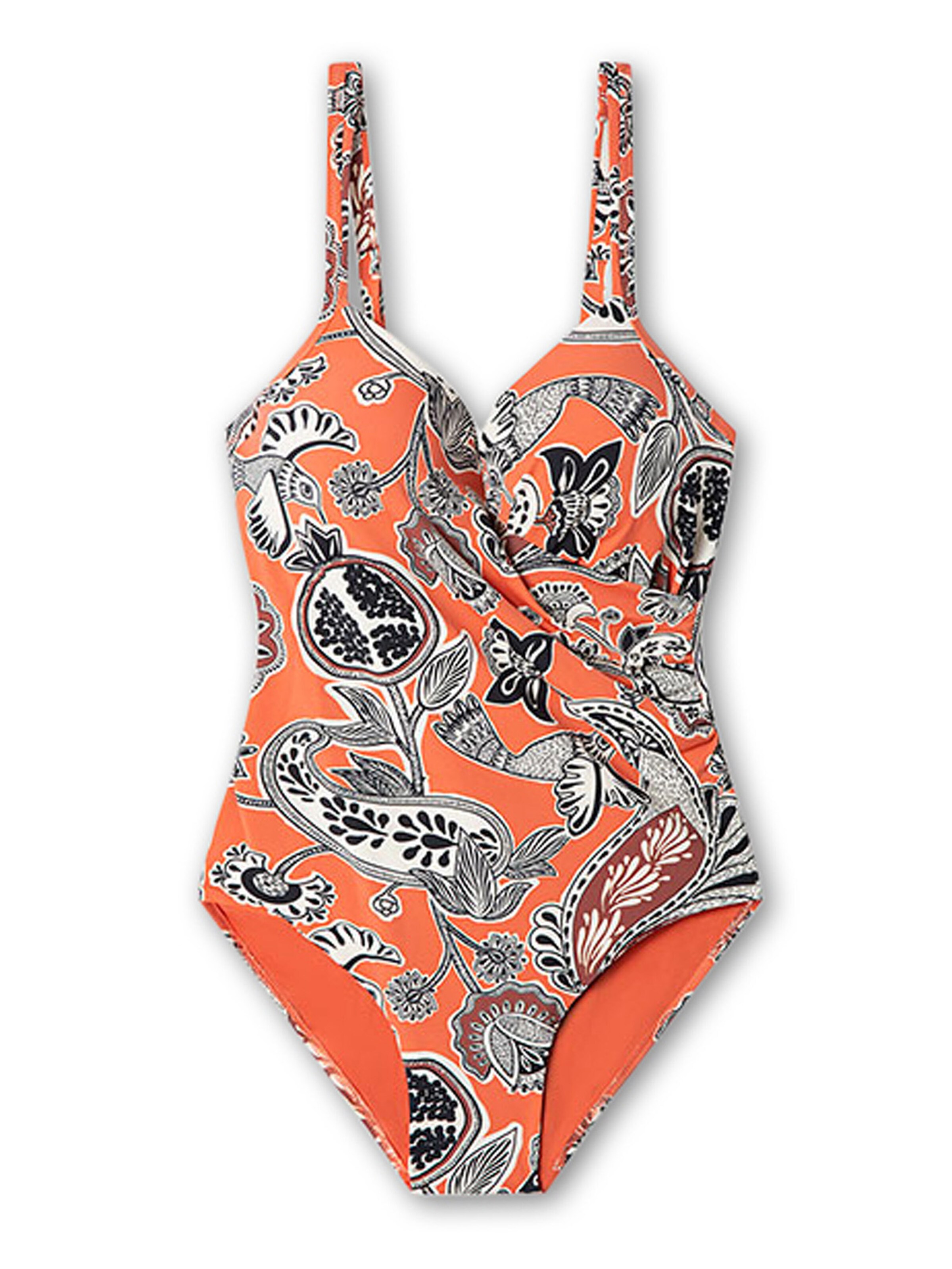 Balconnet Maillot de bain Gisela en orange : devant