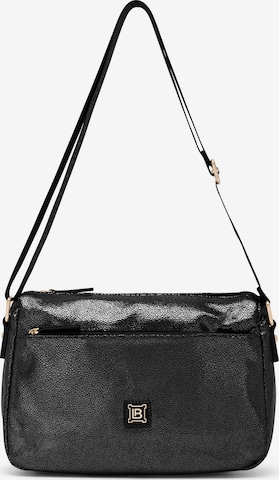 Borsa a tracolla 'Tapiro 24' di Laura Biagiotti in nero: frontale