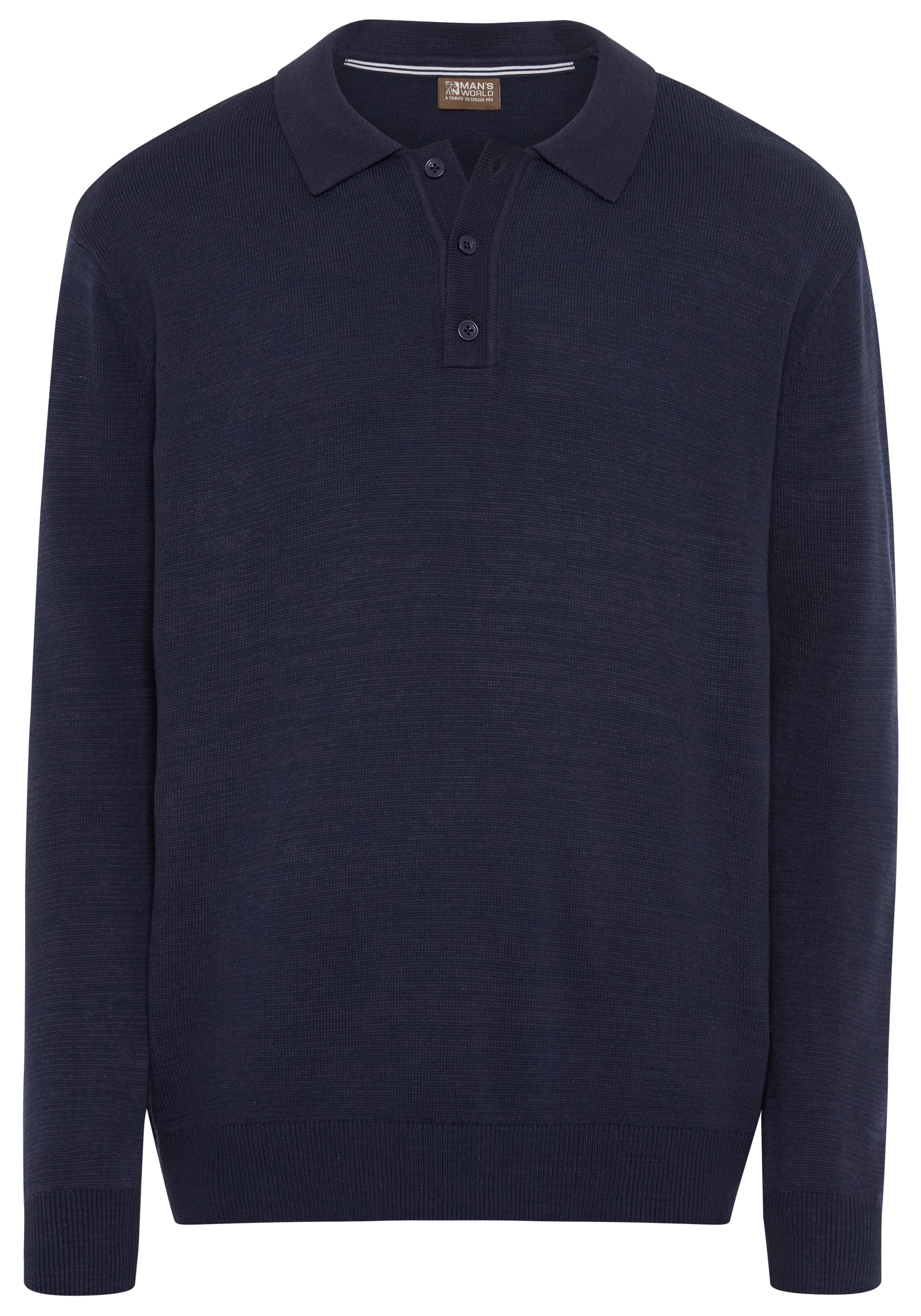 Man's World Pullover in Blau: Vorderseite