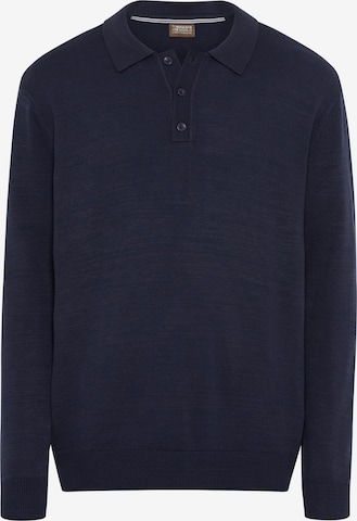 Man's World Pullover in Blau: Vorderseite