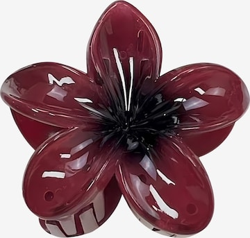 soho Hair accesoiresNakit za kosu 'Moana Hair Claw - Burgundy' - crvena boja: prednji dio