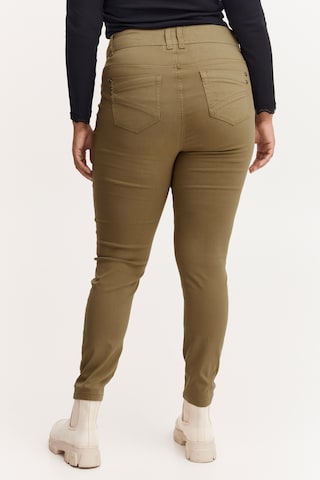 Fransa Curve Slimfit Hose 'FPZALIN PA 2' in Grün