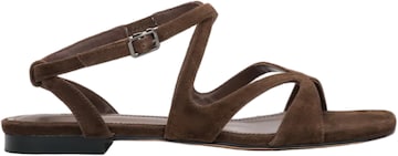 Estro - Sandalias '3440-66' en marrón: frente